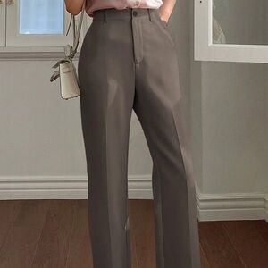Casual Straight Leg Women's Pants
